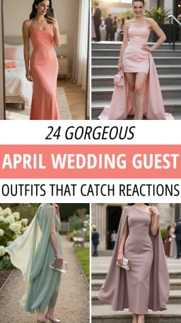 24 Best April Wedding Guest Outfits for Women 2026 🌸💍 | Elegant April Wedding Guest Dresses | What to Wear to an April Wedding