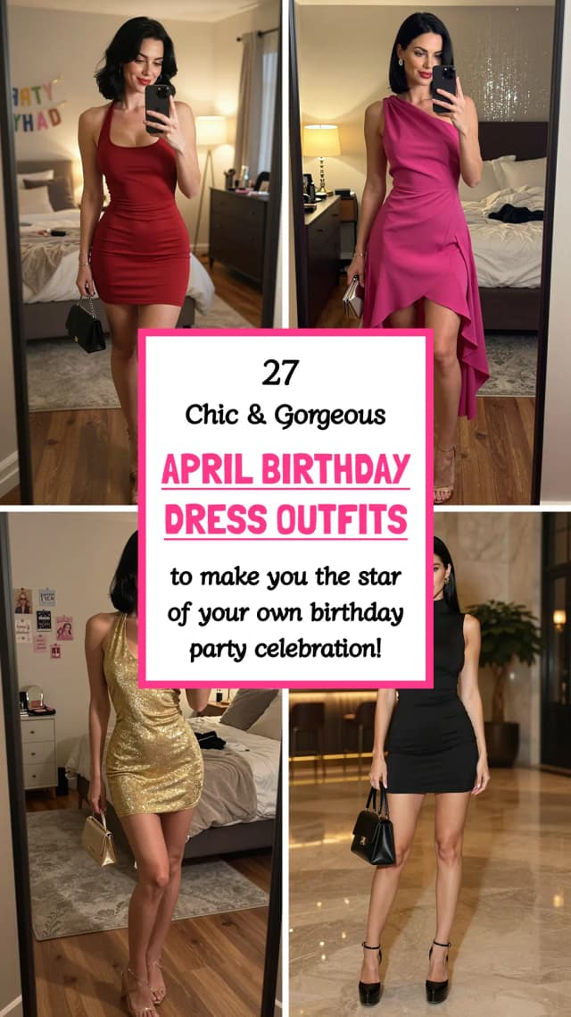 27 Stunning April Birthday Outfits for Women 2026 🌸🎂 | Chic, Sexy & Trendy Birthday Looks | Best Spring Birthday Fashion Guide