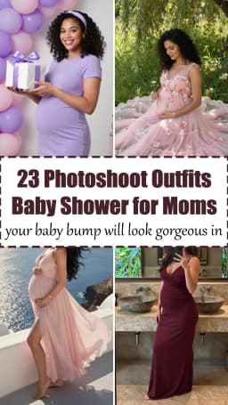 23 Stunning Baby Shower Outfits for Moms-to-Be for Photoshoot 2026 🤰✨ | Elegant Maternity Dresses & Trendy Bump-Friendly Looks