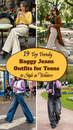 👖 19 Baggy Jeans Outfits for Winter - Cozy & Chic Style 2026 | Best Baggy Jeans Outfit Ideas | Winter Baggy Jeans Looks | Trendy Winter Fashion