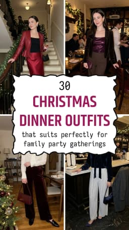 30 Christmas Dinner Outfits That Make Getting Ready So Easy