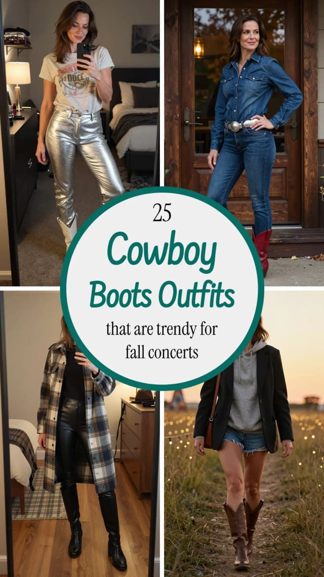 25 Best Cowboy Boots Outfits for Women 2026 🤠✨ | Chic Western Style & Cowgirl Outfit Ideas | How to Wear Cowboy Boots