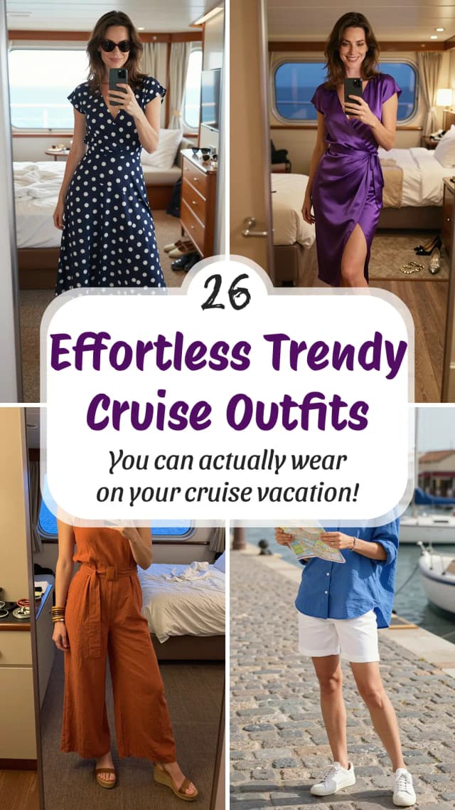 26 Cruise Outfits for Your Perfect Vacation 2026 🚢✨ | Best Cruise Outfit Ideas | Effortless Cruise Style | Trendy Cruise Vacation Fashion