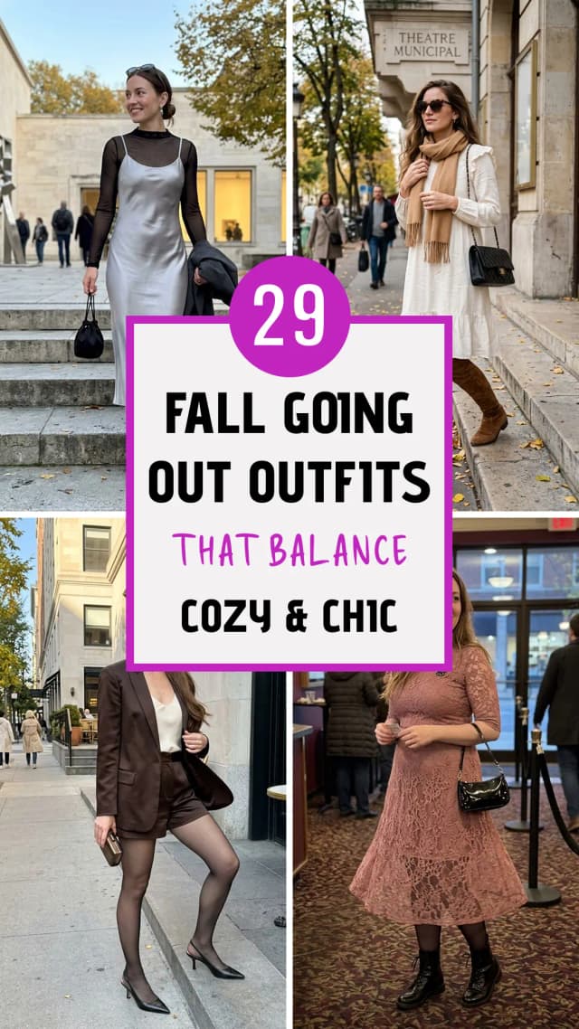 29 Fall Going-Out Outfits That Keep You Warm Without Killing the Look
