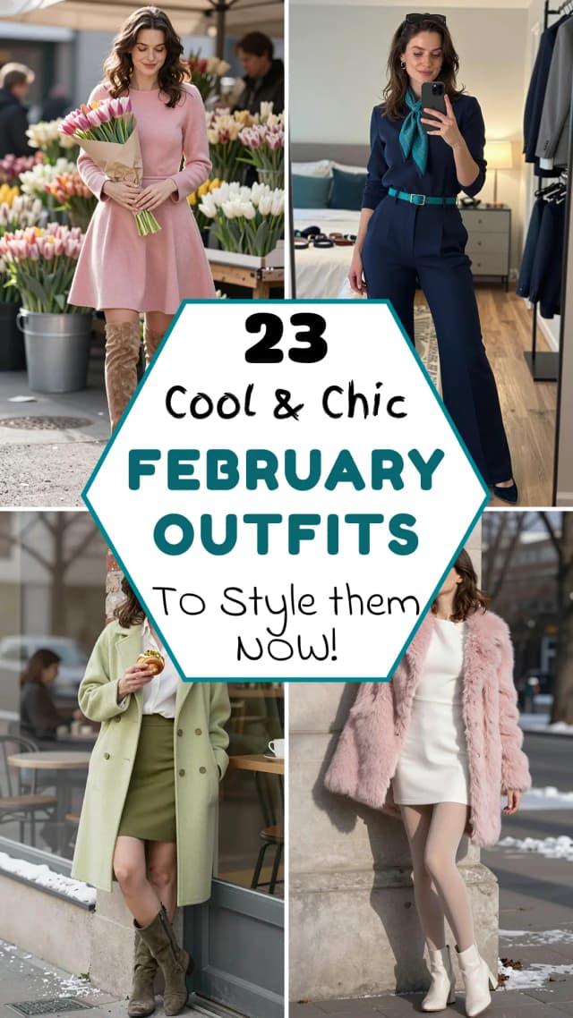 23 February Outfits for Chic Winter Style 2026 ❄️✨ | Best February Outfit Ideas | Cozy & Stylish Winter Looks | Trendy February Fashion