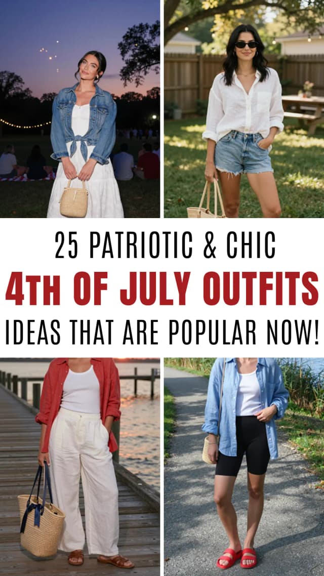 25 Best 4th of July Outfits for Women 2026 🎇🇺🇸👗 | Cute, Festive & Trendy Independence Day Style Guide | What to Wear for the Fourth of July