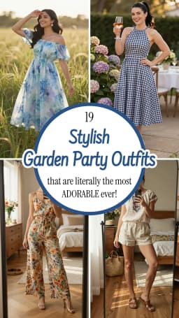 19 Best Garden Party Outfits for Women 2026 🌸🍵 | Elegant Tea Party Dresses, Chic Floral Styles & Classy Outdoor Looks