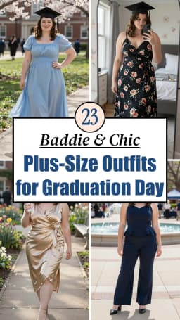 23 Graduation Day Outfits for Plus Size Women - Stunning Looks for Your Big Day 2026 🎓✨ | Best Graduation Outfit Ideas for Plus Size Women | Elegant Graduation Looks