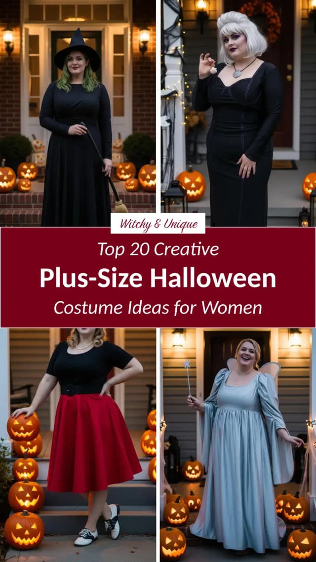 20 Best Character-Based Halloween Costumes for Plus Size 2025 👗🦸‍♀️ | Creative, Fun & Flattering Plus Size Costume Ideas to Stand Out This Halloween