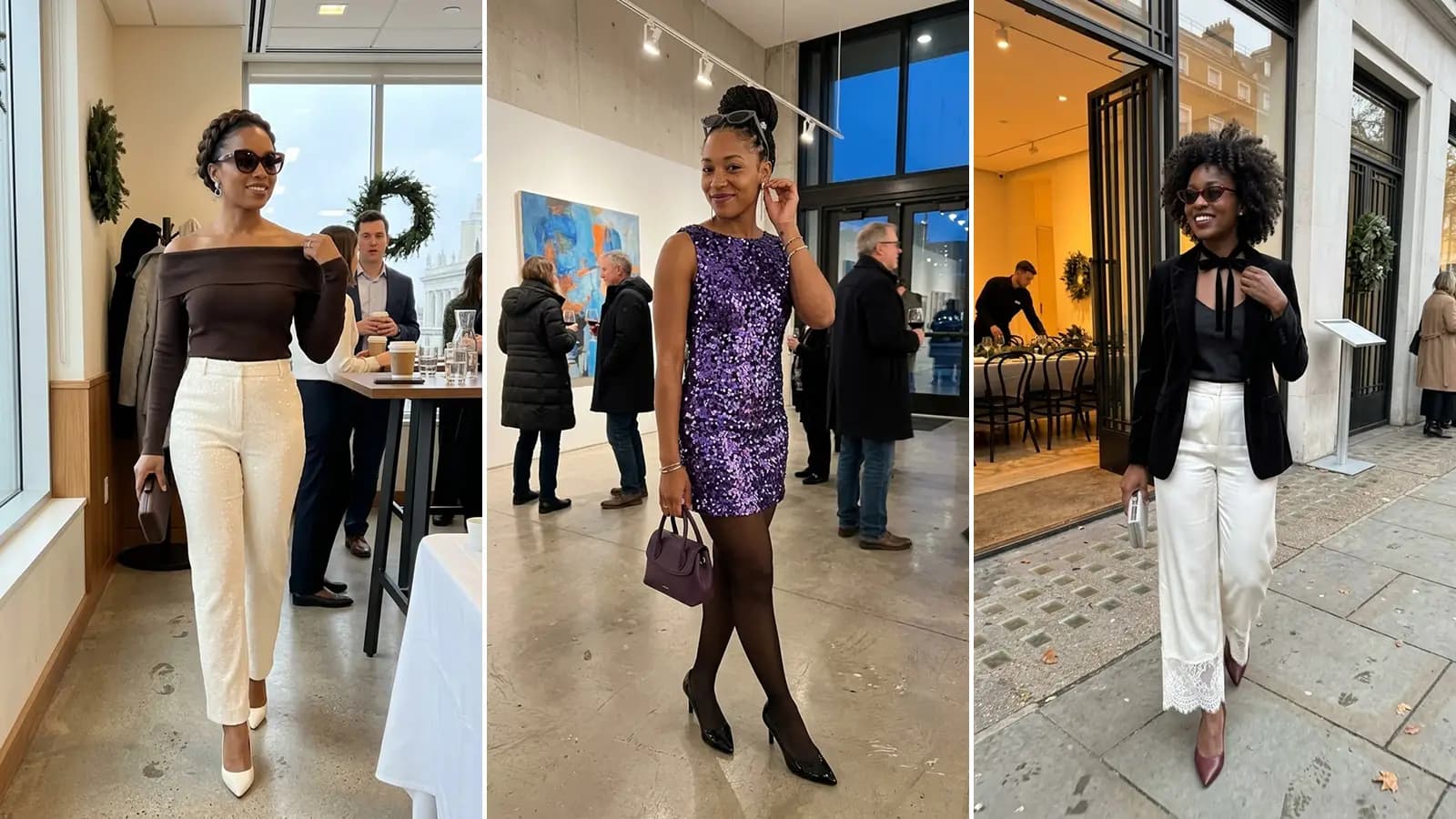 Holiday Party Outfits for Black Women