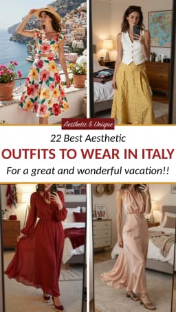 22 Italy Outfits for Effortless Italian Style 2026 ✨ | Best Italy Vacation Outfit Ideas | Casual & Chic Travel Looks | Trendy Italian Fashion