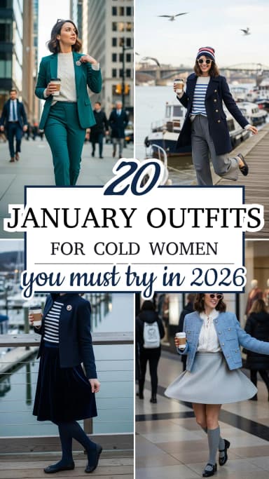 ❄️ 20 Stunning January Outfits for Cozy Winter Style 2026 | Best January Outfit Ideas | Cozy & Chic Winter Looks | Trendy January Fashion