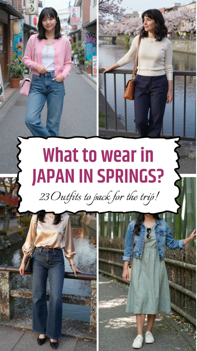 23 Best Japan Outfit Ideas for Travel 2026 🇯🇵⛩️🌸 | What to Wear in Tokyo, Kyoto & Beyond