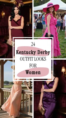24 Best Kentucky Derby Outfits 2026 👒🐎 | Chic Race Day Fashion, Statement Hats & Southern Style Guide