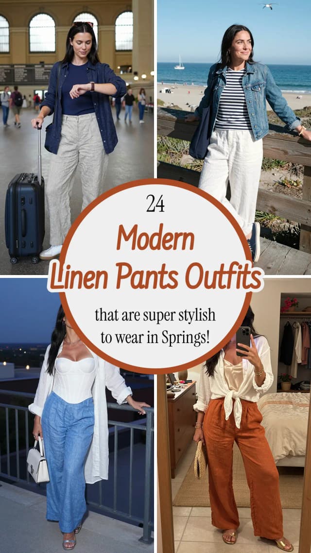 24 Best Linen Pants Outfits for Women 2026 🌿✨ | Effortless, Chic & Breezy Style Guide | How to Style Linen Trousers