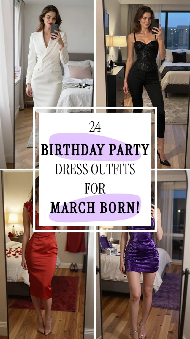 24 March Birthday Outfits for a Wonderful Birthday Party 2026 🎂✨ | Best March Birthday Outfit Ideas | Stunning Birthday Looks | Trendy March Birthday Fashion