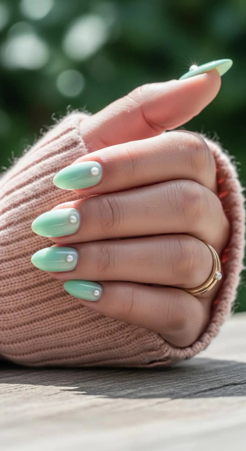 Mint Pearl Simple
