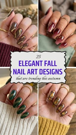 25 Fall Nail Designs for Every Skill Level 💅✨