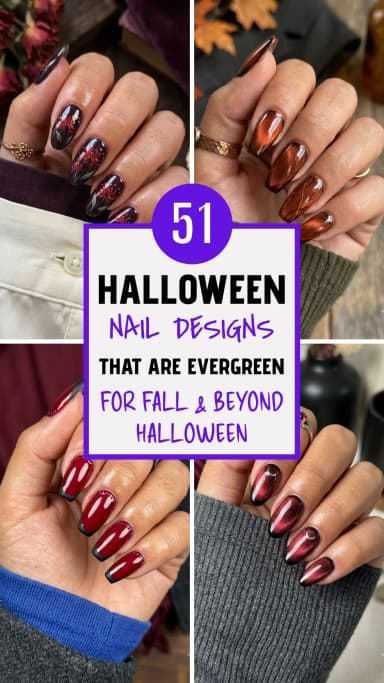 51 Halloween Nail Ideas That Are Trending in 2026 👻💅✨