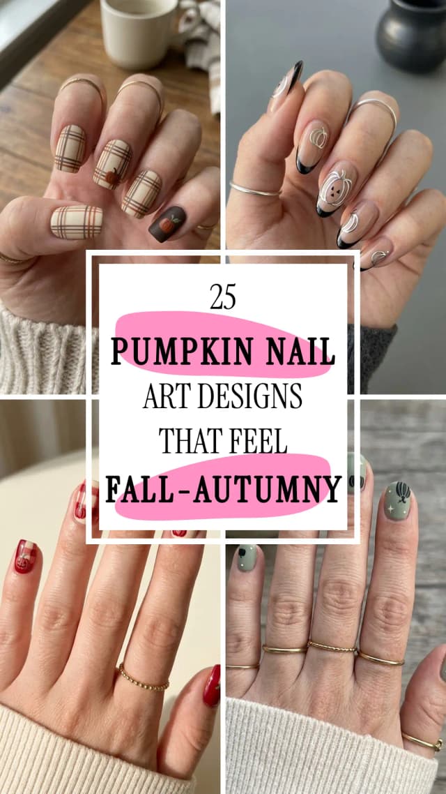 Pumpkin Nail Art Designs That Feel Autumny 🎃💅✨ | Best Cozy Fall Nail Ideas | Autumn Pumpkin Manicure Trends