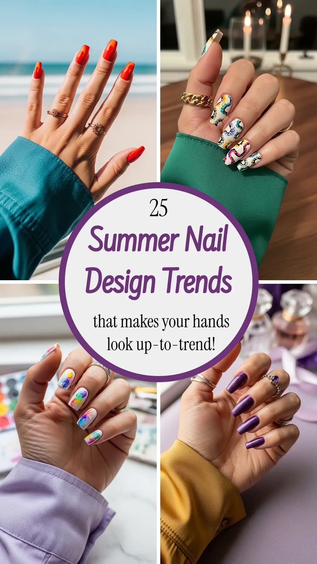 25 Best Aesthetic Summer Nail Designs 2026 💅☀️