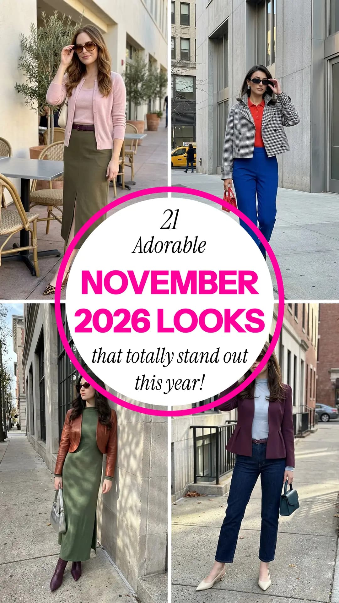 21 November Outfits That Solve the What-to-Wear Panic