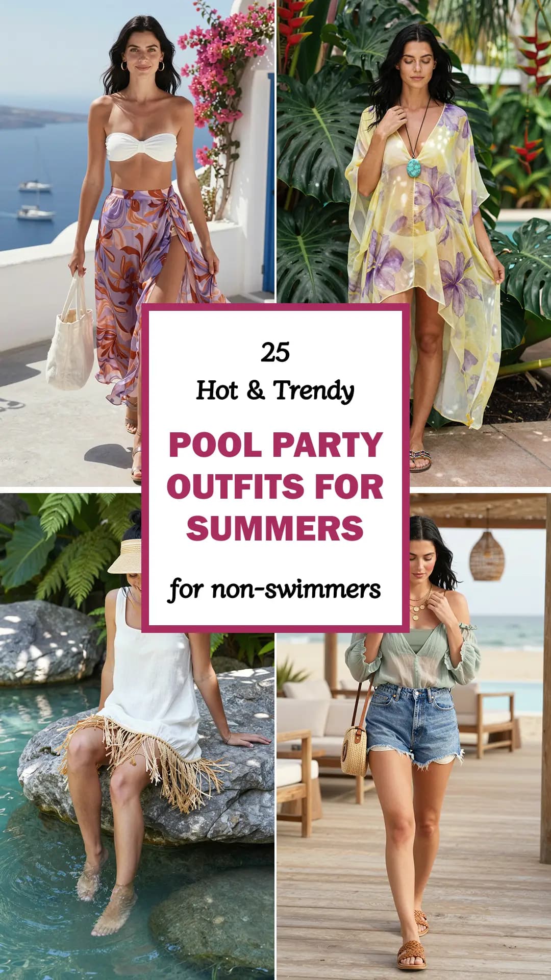 25 Best Pool Party Outfits for Women 2026 🌊✨ | Chic, Trendy & Effortless Poolside Looks | Stylish Swimwear Cover-ups & Accessories