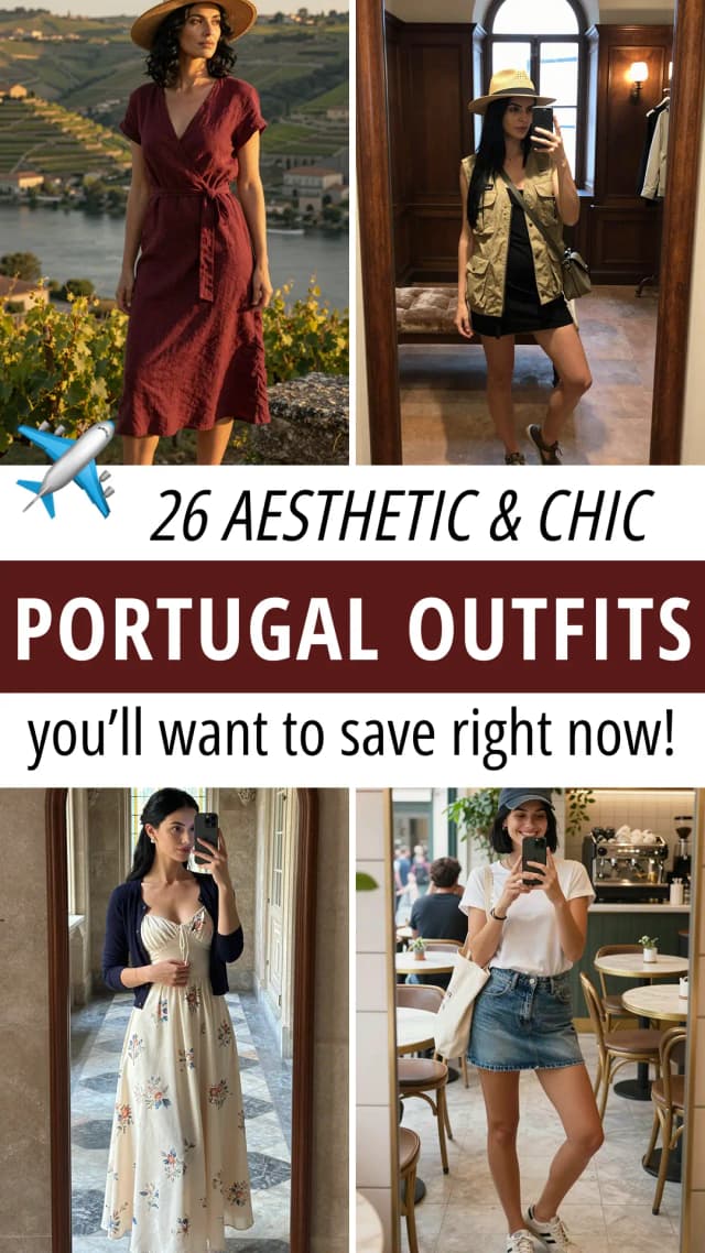 26 Best Portugal Vacation Outfits for Women 2026 🇵🇹✨👗 | Trendy, Stylish & Comfortable Outfits for Your Portuguese Getaway | Exploring Lisbon, Porto & the Algarve in Style