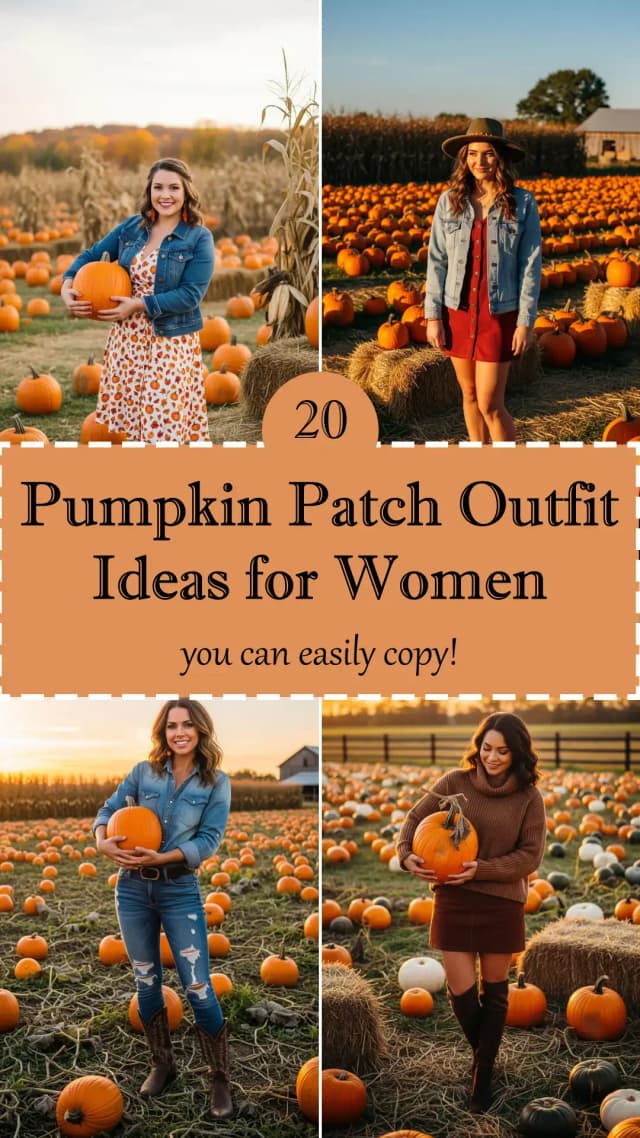 20 Best Pumpkin Patch Outfits for Women in 2025