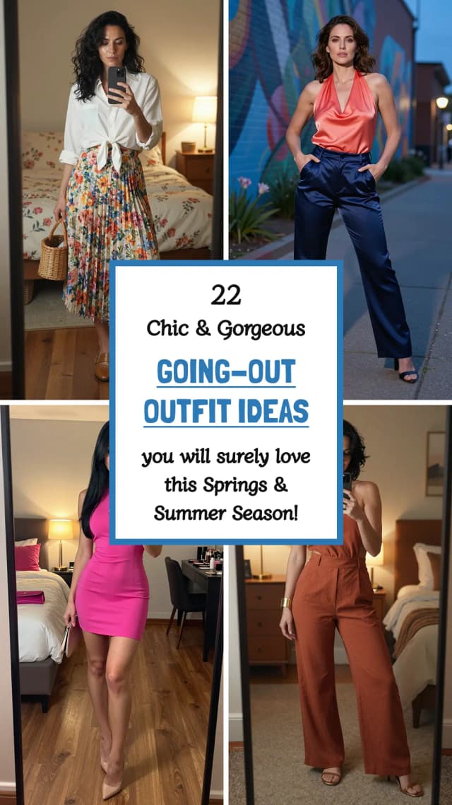 22 Best Spring Going Out Outfits for Women 2026 🌸✨ | Cute Date Night Ideas, Trendy Party Looks & Stylish Dinner Fashion | Ultimate Night Out Guide