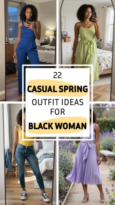 22 Spring Outfits for Black Women - Fresh & Chic Style Ideas 2026 🌸✨ | Best Spring Outfit Ideas for Black Women | Stunning Spring Looks | Trendy Spring Fashion