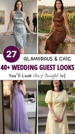 26 Stunning Spring Wedding Guest Outfits for Women Over 40 & 50 🌸✨ | Elegant, Chic & Age-Appropriate Styles 2026 | What to wear to a spring wedding if you're over 40