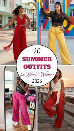 20 Best Summer Outfits for Black Women 2026 ☀️👗✨ | Trendy, Chic & Aesthetic Summer Fashion Guide for Melanated Queens