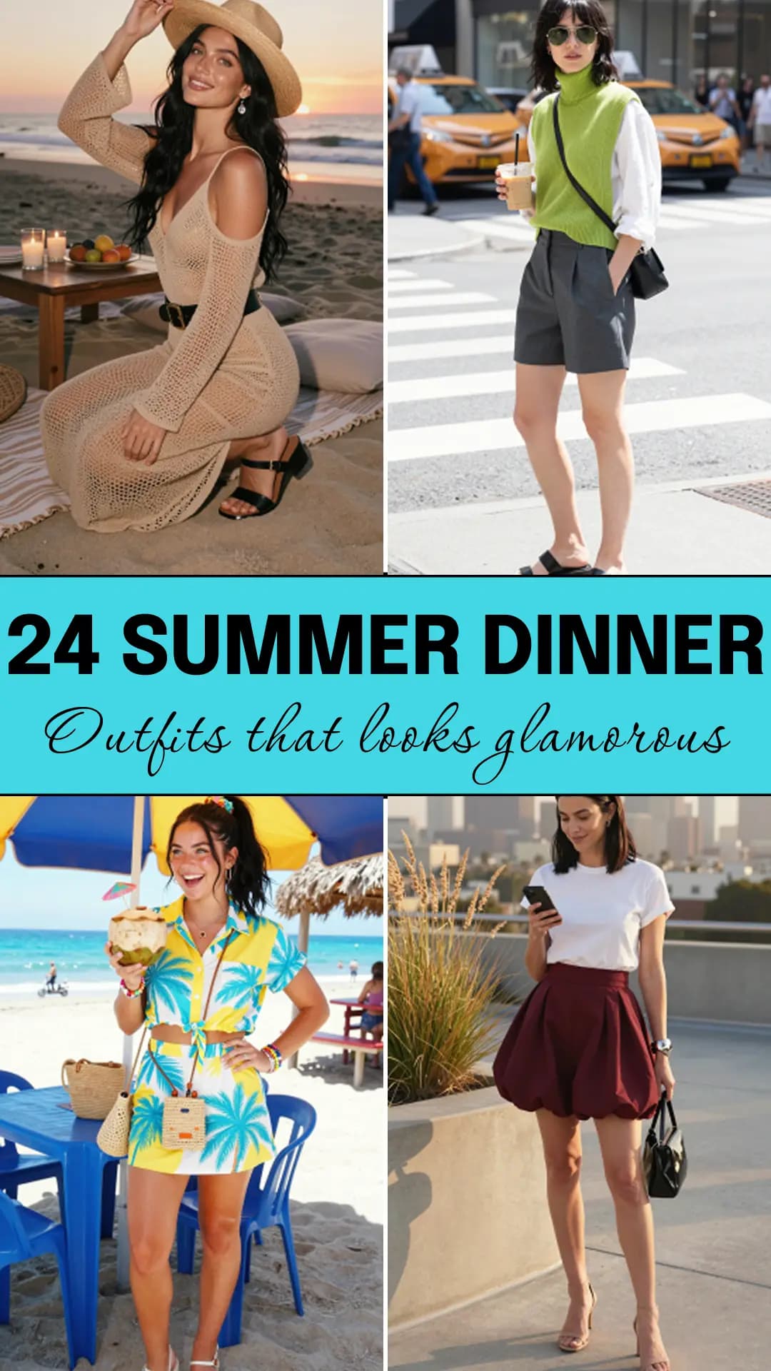 24 Best Summer Dinner Outfits for Women 2026 🍽️✨ | Chic, Trendy & Effortless Evening Look Ideas | From Casual to Elegant Restaurant Outfits