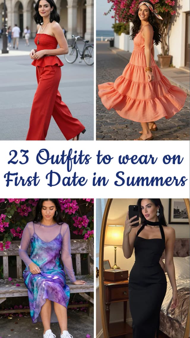 23 Best Summer First Date Outfits for Women 2026 💖🥂👗 | Cute, Confident & Flattering Date Night Style Guide | What to Wear on a First Date