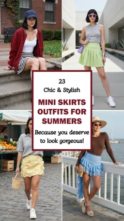 23 Trendy Mini Skirt Outfits for Summer (2026)