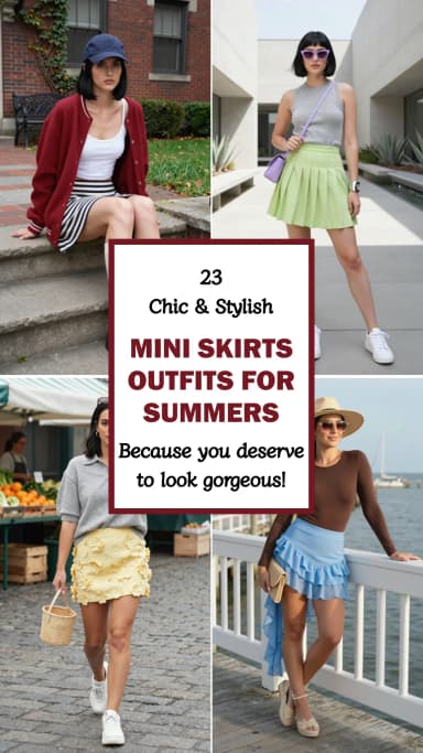 23 Trendy Mini Skirt Outfits for Summer (2026)