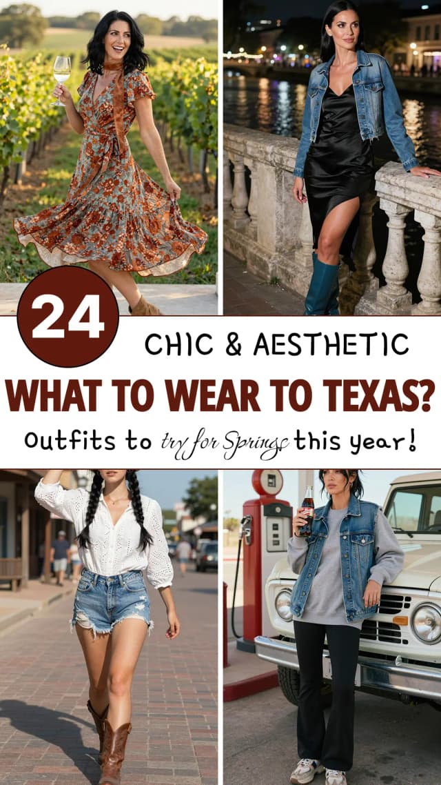 24 Chic Texas Outfit Ideas for Women 2026 🌵✨ | How to Dress in Texas | Modern Western Style & Southern Outfits