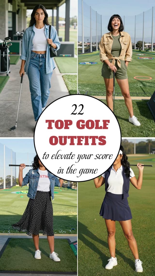 22 Best Topgolf Outfits for Women 2026 ⛳✨ | What to Wear to Topgolf | Chic, Sporty & Casual Style Guide