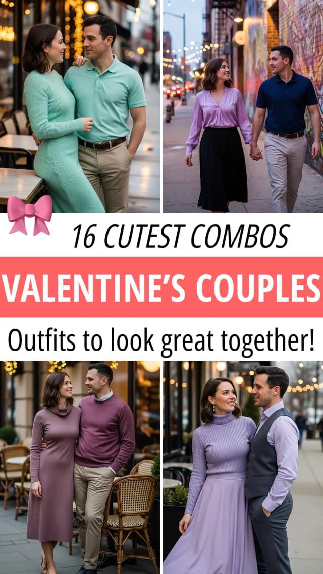 💕 16 Valentine's Couples Outfits That'll Make You Look Amazing Together 2026 | Best Valentine's Couple Outfit Ideas | Coordinated Date Night Looks
