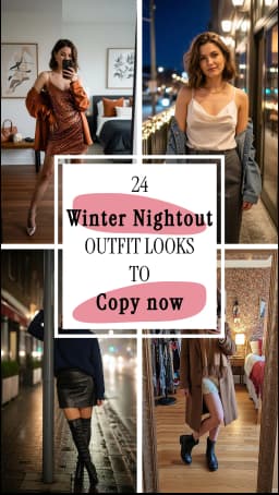24 Stunning Winter Night Out Outfits 2026 ❄️✨ | Cold Weather Going Out Looks