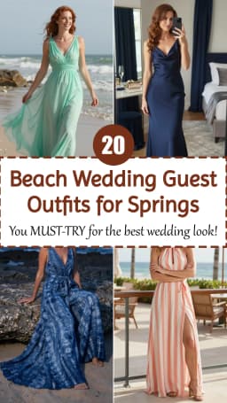 20 Best Beach Wedding Guest Outfits for Women 2026 🏖️💍 | Elegant, Boho & Formal Dresses