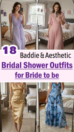 18 Best Bridal Shower Outfits for Bride-to-Be for that Elegant Look On Your Special Day 2026 | Best Bridal Shower Outfit Ideas | Stunning Bridal Shower Looks