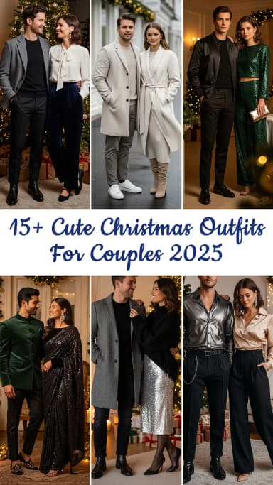 19 Adorable & Trendy Christmas Outfit Ideas for Couples 2025 πβ¨ | Perfect Matching Holiday Looks & Cute Festive Styles