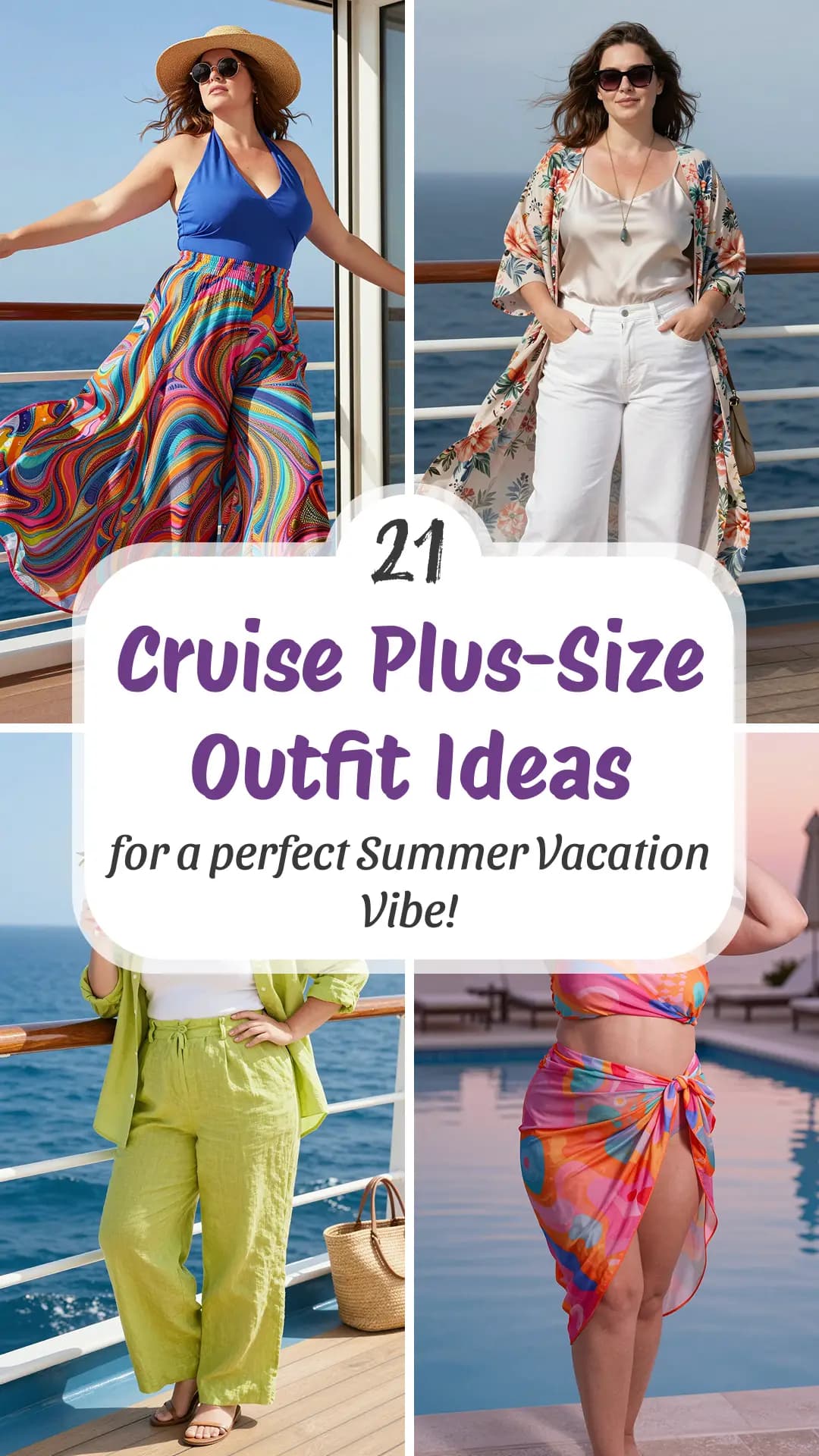 21 Best Cruise Outfits for Plus Size Women 2026 🚢⚓