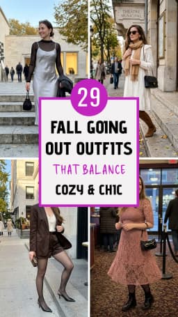 29 Fall Going-Out Outfits That Keep You Warm Without Killing the Look