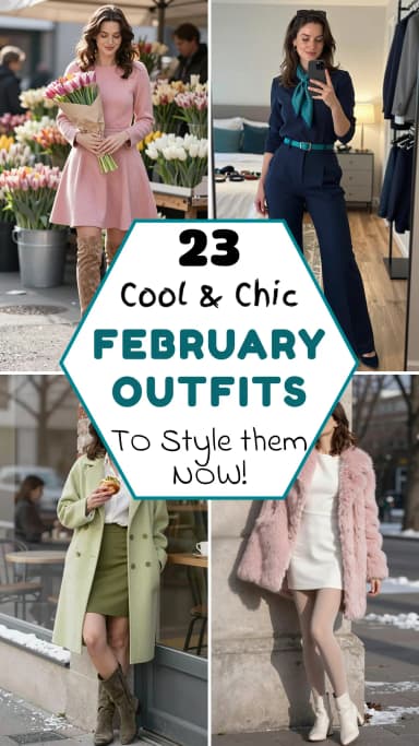 23 February Outfits for Chic Winter Style 2026 βοΈβ¨ | Best February Outfit Ideas | Cozy & Stylish Winter Looks | Trendy February Fashion
