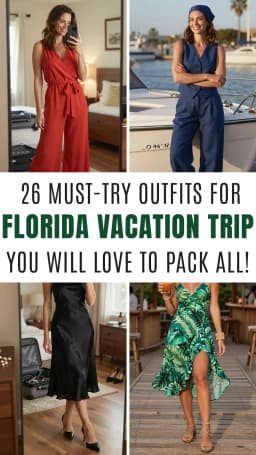 26 Florida Vacation Outfit Ideas for 2026: Cute, Comfy & Trendy Looks 🌴✨ | Best Beach, Disney & Resort Wear Styles