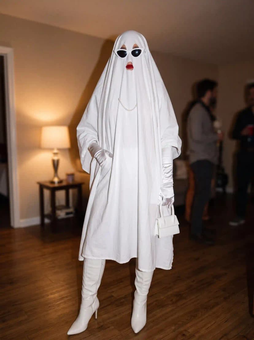 Fashion Ghost Halloween Costume