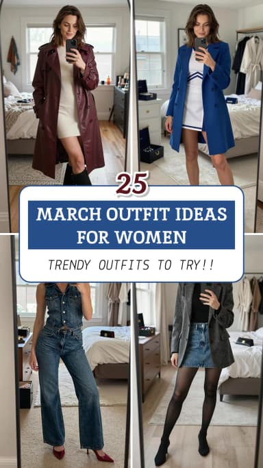 25 March Outfits for Fresh Spring Style 2026 πΈβ¨ | Best March Outfit Ideas | Transitional Spring Looks | Trendy March Fashion